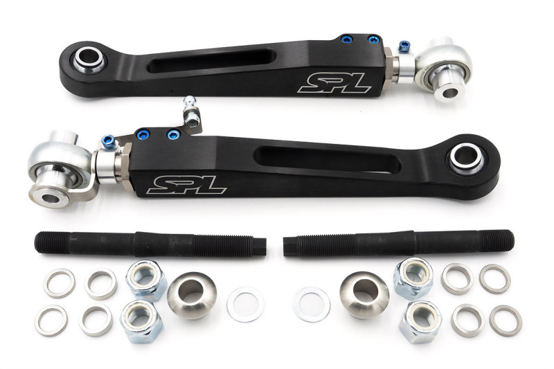 BMW M3 Lower Control Arms - Front - SPL Parts - Adjustable - Blue - `14-`27
